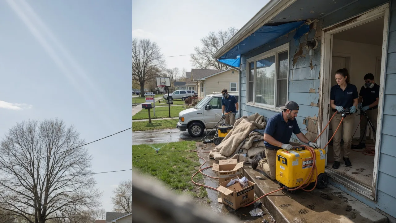 Basement Flood Cleanup in Constantine, MI near me